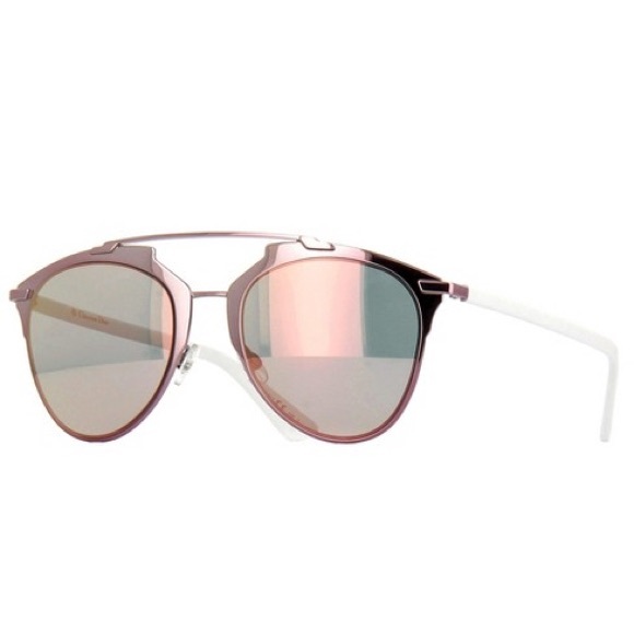 Dior Reflected/S Reflected M2Q 0J Unisex Aviator Sunglasses Pink White - Picture 3 of 3